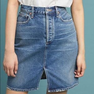 NWOT- Citizens of Humanity - Paloma Denim Skirt
